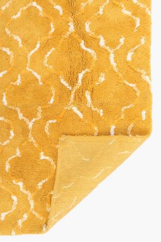 Cotton Fluff Jacquard Baroque Bath Mat