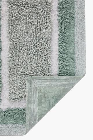 2 Piece Mingle Square Bath Mat Set