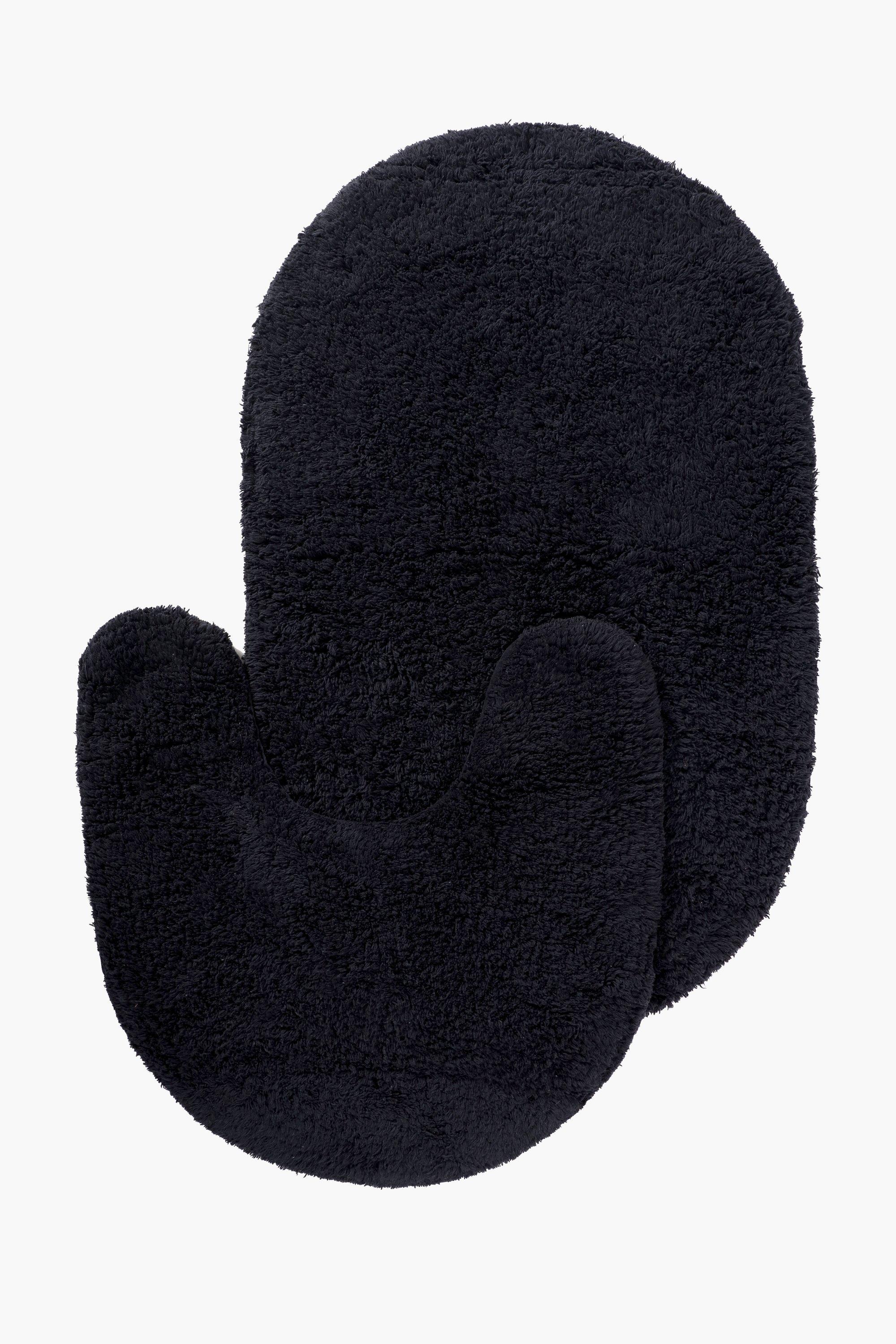 2 Piece Oval Bath Mat Set