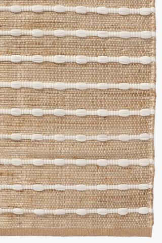 2 Piece Jute Chindi Bath Mat Set