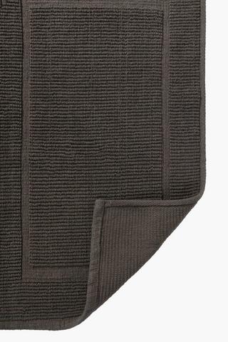 2 Piece Cotton Shadow Box Bath Mat Set