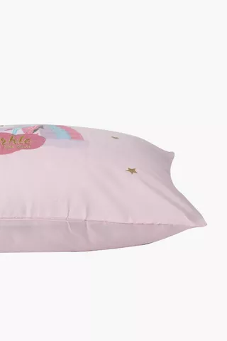 Novelty Unicorn Sparkle Scatter Cushion