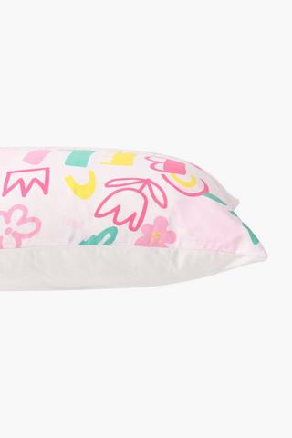 Novelty Stadard Floral Pillowcase 45x70cm