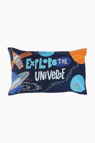 2 Pack Universe Polycotton Pillowcase