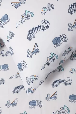 Polycotton Fitted Printed Transport Sheet