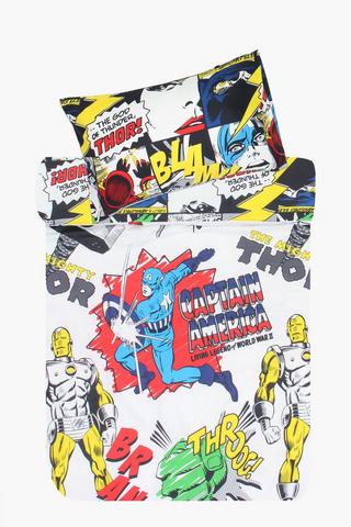 Printed Marvel Duvet Cover Set