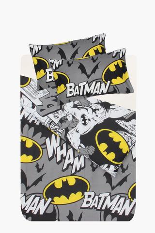 Printed Batman Duvet Cover Set