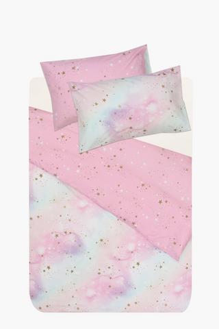 Microfibre Ombre Duvet Reversible Cover Set