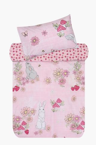 Polycotton Bunnies Duvet Cover Set