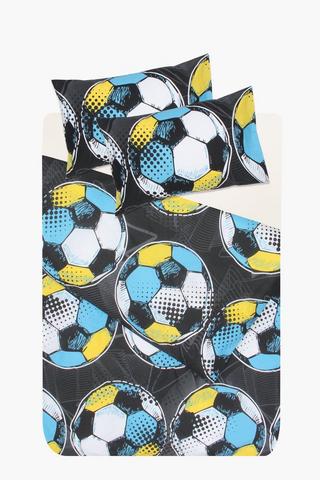 Polycotton Soccer Duvet Cover Set