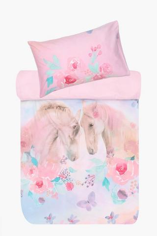 Photographic Reversible Polycotton Duvet Cover Set