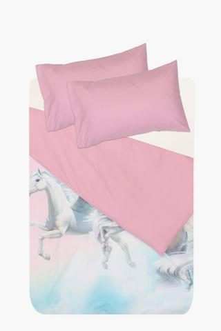 Microfibre Photographic Unicorn Duvet Cover Set
