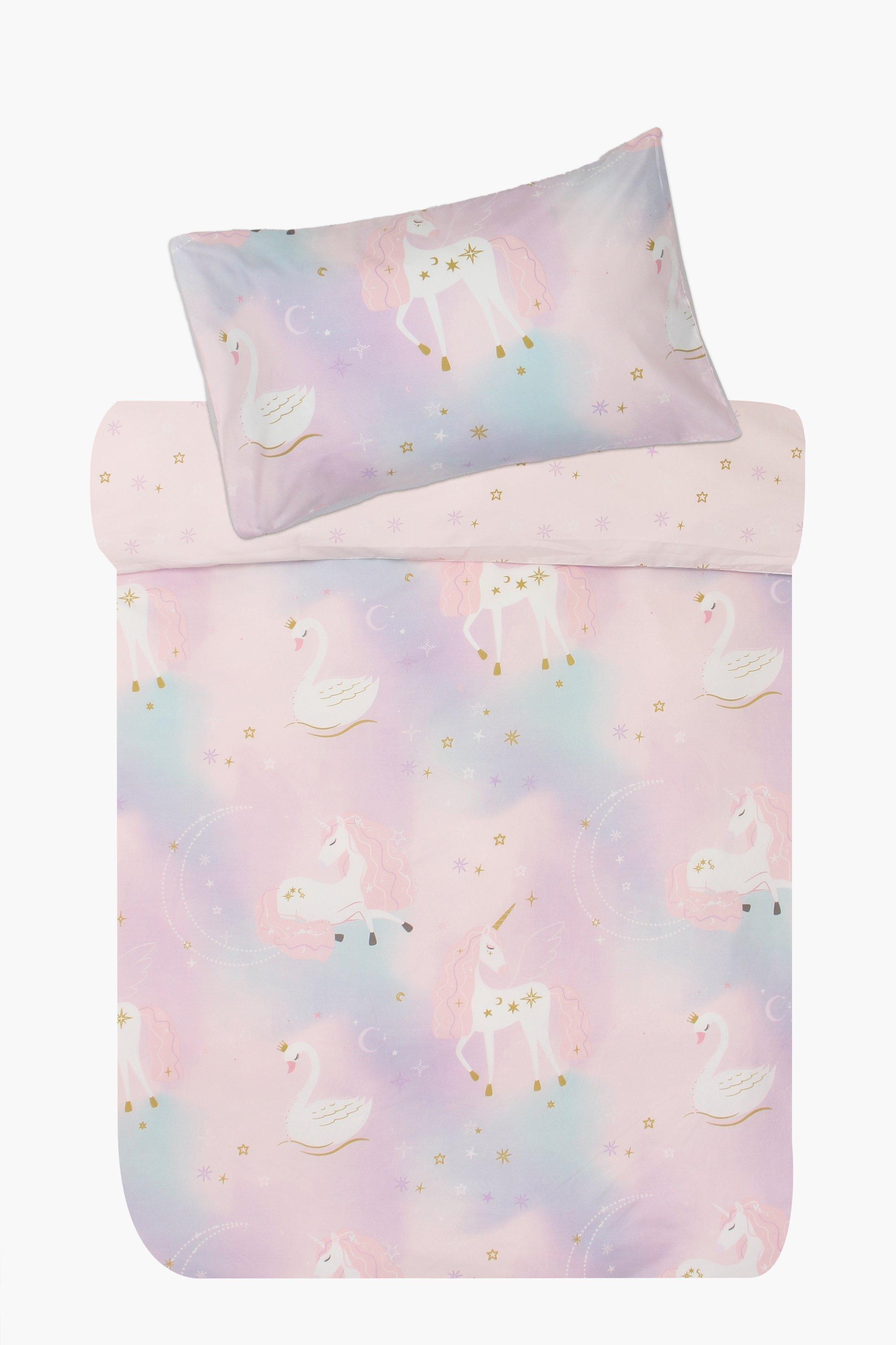 Microfibre Swan Bed In A Bag Duvet Cover Set