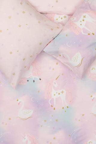 Microfibre Swan Bed In A Bag Duvet Cover Set