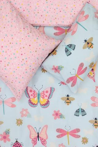 Polycotton Thandi Butterfly Reversible Bed In A Bag Duvet Cover Set