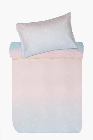 Microfibre Ombre Duvet Cover Set