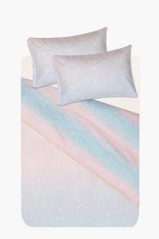Microfibre Ombre Duvet Cover Set