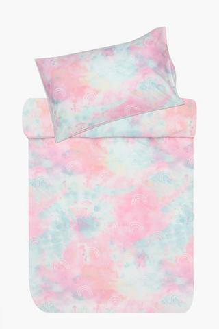 Microfibre Tie Dye Duvet Cover Set
