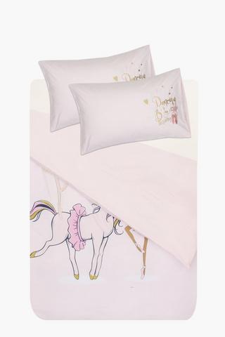 Microfibre Ballet Dancers Duvet Cover Set