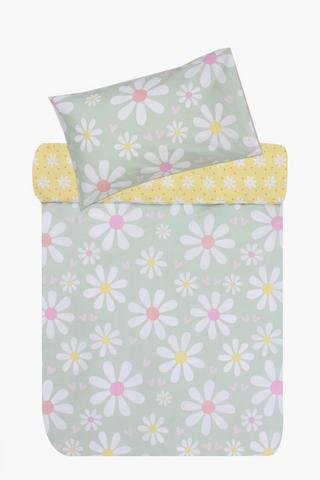 Polycotton Daisy Dreams Bed In A Bag Duvet Cover Set