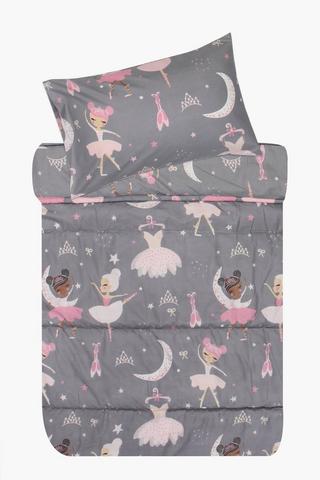 Microfibre Ballerina Dream Comforter Set