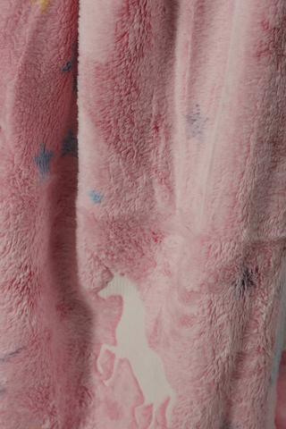 Super Plush Glow Unicorn Blanket, 150x180cm