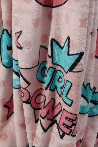 Super Plush Girl Super Hero Blanket 150x180cm