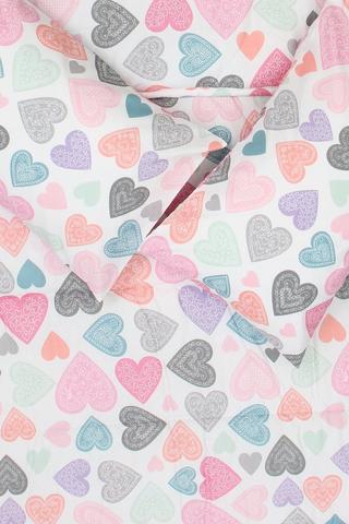 Microfibre Boho Heart Comforter Set