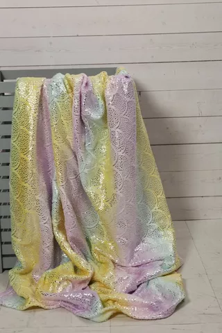 Plush Ombre Blanket, 150x180cm