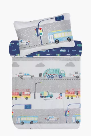 Polycotton Transport Comforter Set