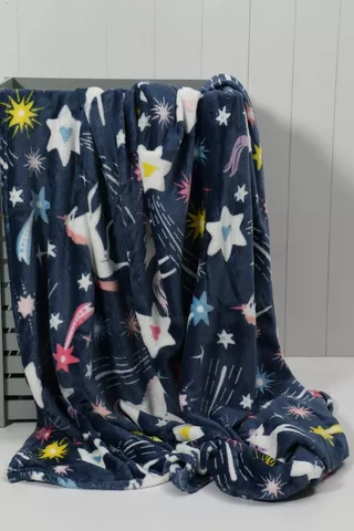 Super Plush Unicorn Blanket 150x180cm