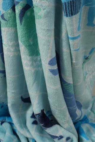 Super Plush Dino Blanket, 150x180cm