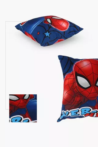 Spiderman Scatter Cushion, 40x40cm