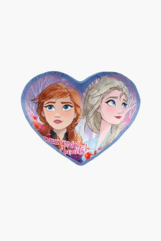 Frozen Heart Shaped Scatter Cushion