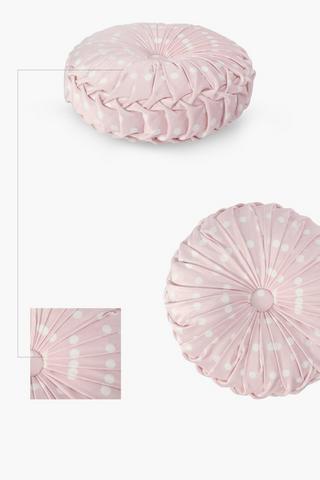 Velvet Round Kids Cushion, 40cm