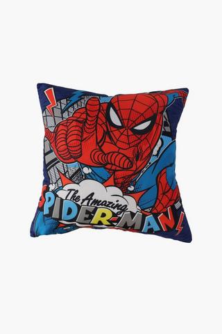Spiderman Scatter Cushion, 40x40cm