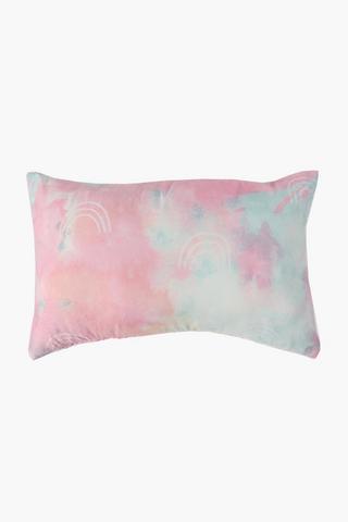 Microfibre Tie Dye Pillowcase, 30x50cm