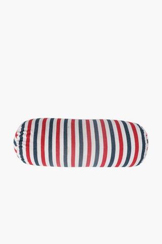 Stripe Bolster Cushion, 17x52cm
