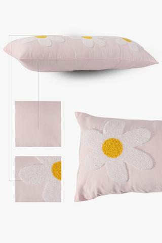 Tufted Daisy Scatter Cushion, 30x80cm