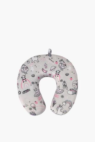 Unicorn Travel Pillow And Mask