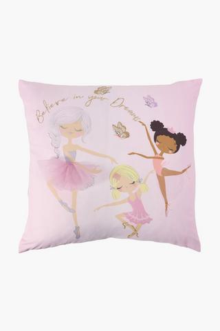 Ballerina Scatter Cushion, 40x40cm
