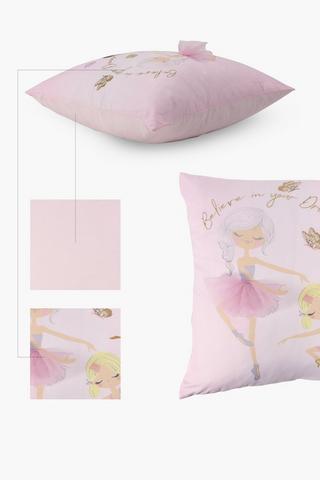 Ballerina Scatter Cushion, 40x40cm