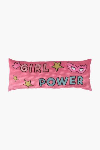 Girl Power Scatter Cushion 30x80cm