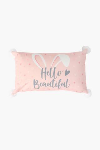 Hello Beautiful Scatter Cushion 30x50cm
