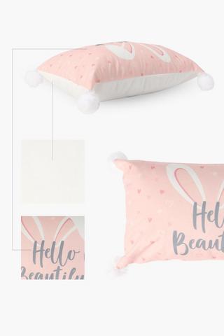 Hello Beautiful Scatter Cushion 30x50cm