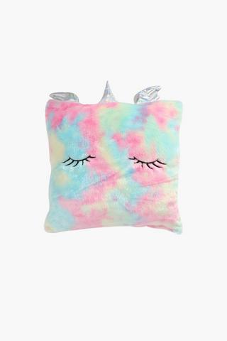 Fluffy 2024 unicorn cushion