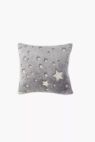 Stars Glow In The Dark Scatter Cushion 40x40cm