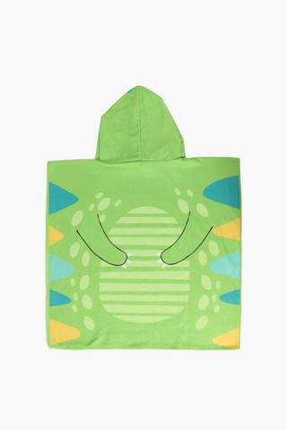 Hooded Dino Towel 60x120cm
