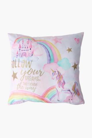 Glow Castle Scatter Cusion, 60x60cm