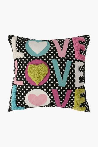Tufted Love Scatter Cushion 40x40cm